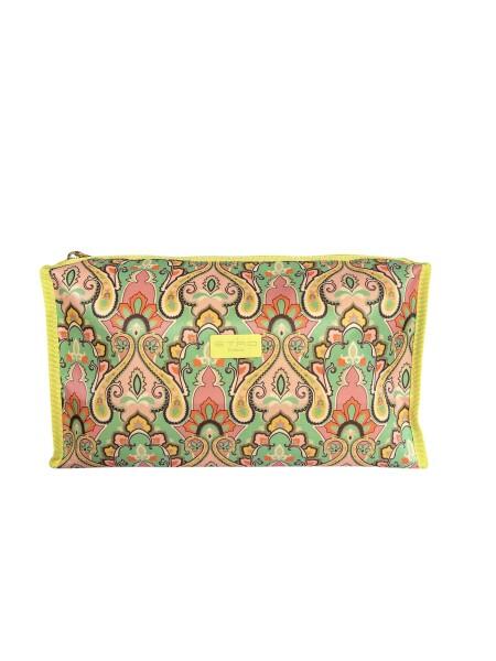 Etro - ETRO Beauty-Bag, Kosmetiktasche, Kulturbeutel Paisley, Gelb-Multicolor von Etro