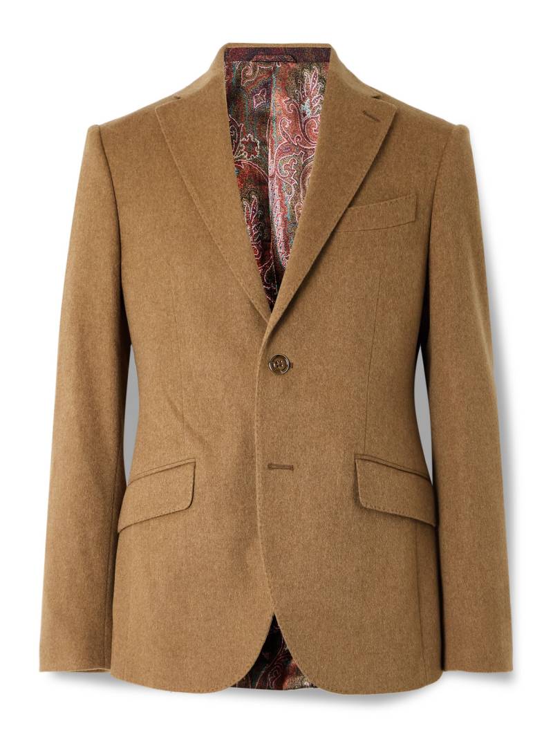 Etro - Roma Cashmere Blazer - Men - Brown - IT 56 von Etro
