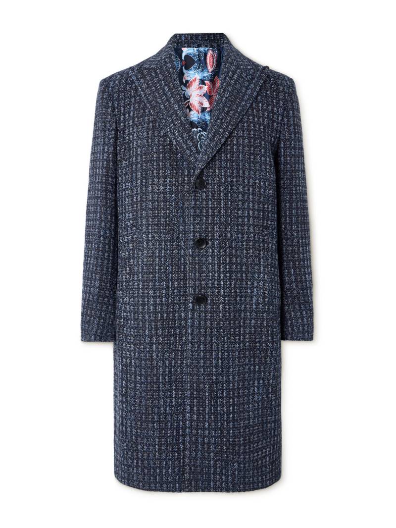 Etro - Soho Wool Overcoat - Men - Blue - IT 56 von Etro