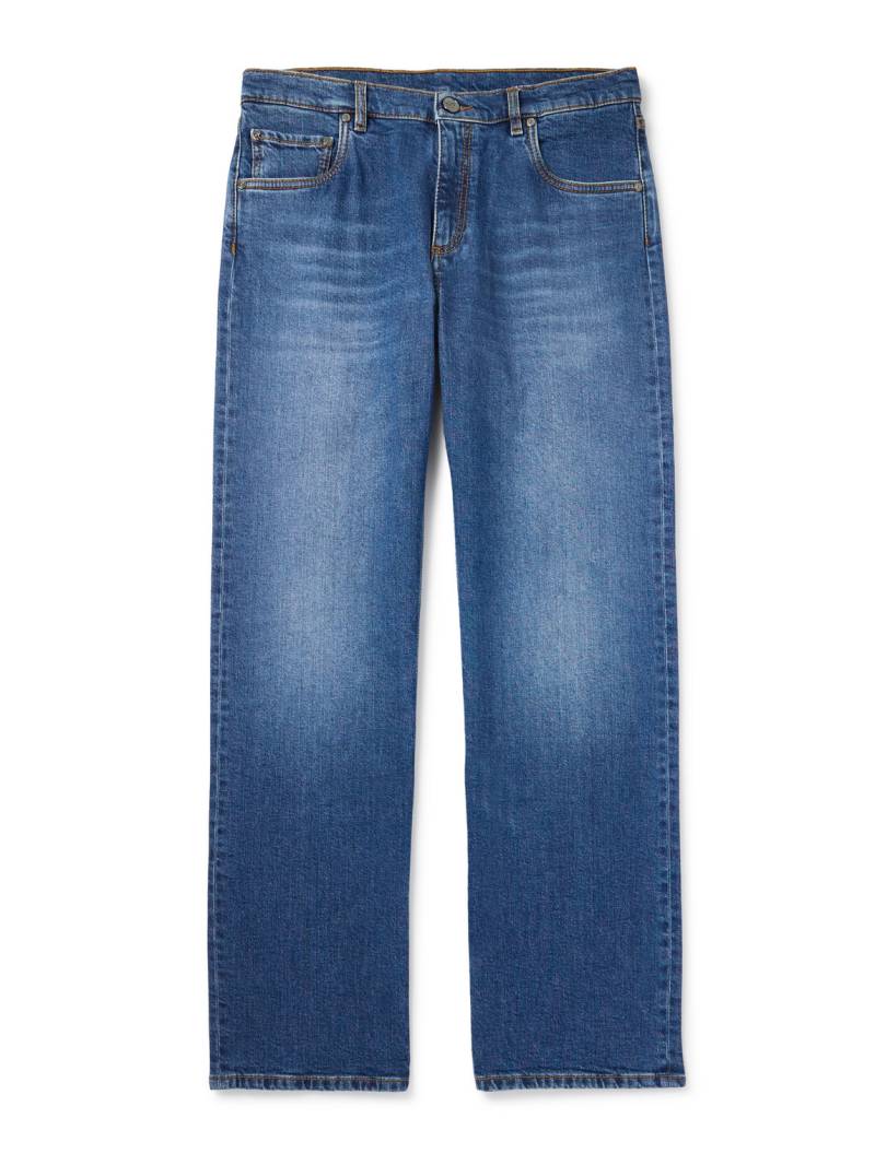 Etro - Straight-Leg Logo-Embroidered Jeans - Men - Blue - UK/US 34 von Etro