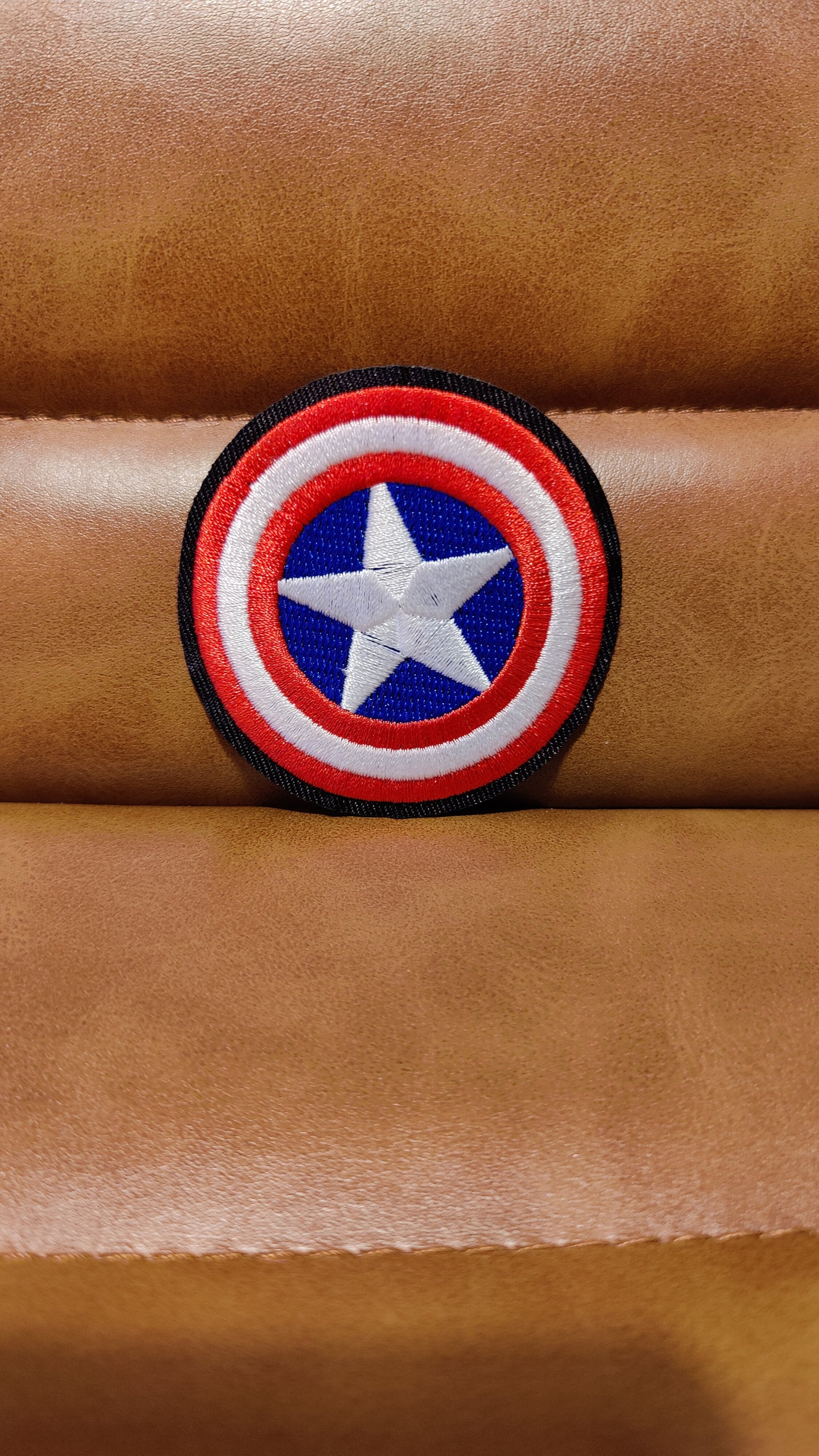 Captain America Avengers Schild Logo Patchwork Bestickt Bügelbild Aufnäher Kleidung Tasche von EtsyExclamation