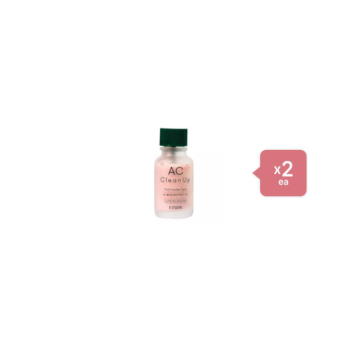 ETUDE - AC Clean Up Pink Powder Spot - 15ml (2ea) Set von Etude