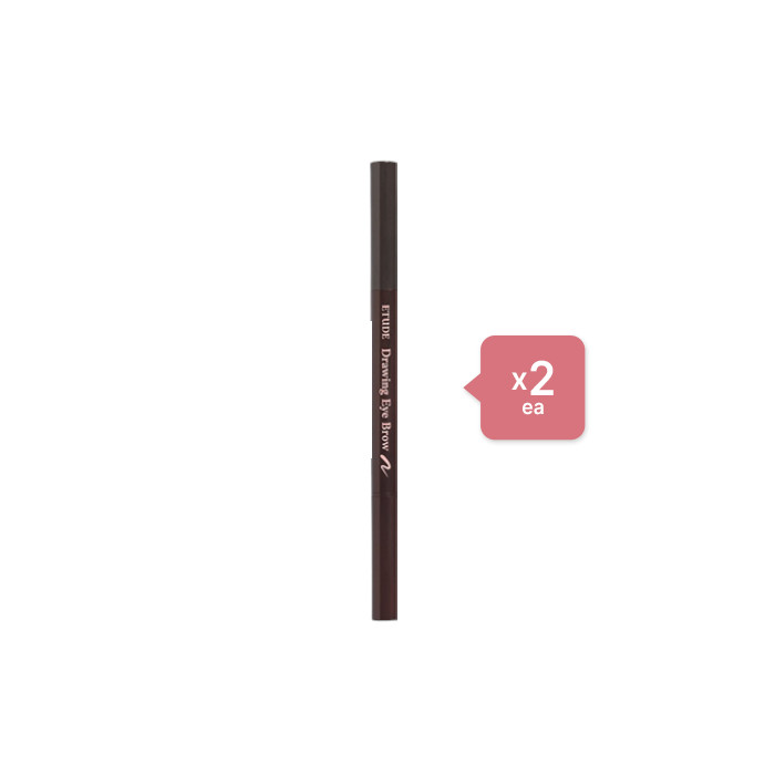 ETUDE - Drawing Eye Brow New - No.02 Grey Brown (2ea) Set von Etude