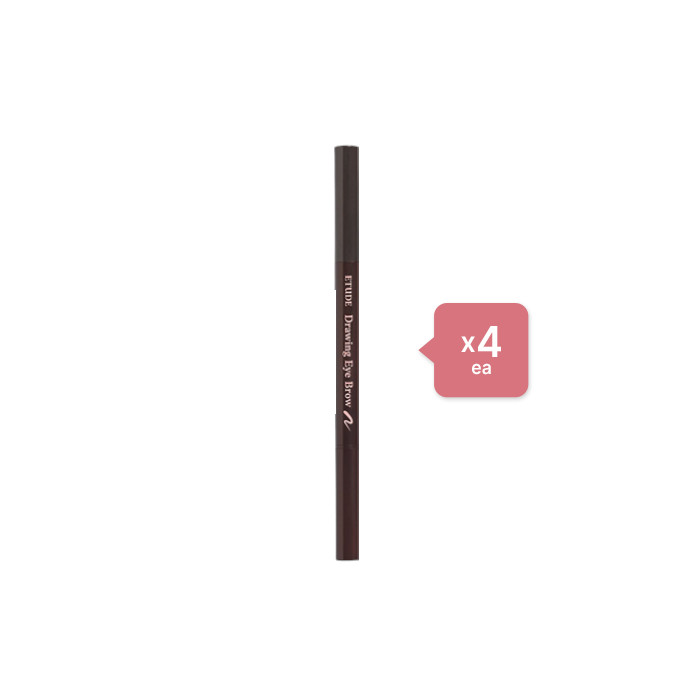 ETUDE - Drawing Eye Brow New - No.02 Grey Brown (4ea) Set von Etude