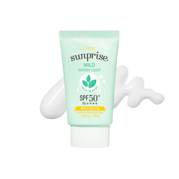 ETUDE - Sunprise Mild Watery Light Sunscreen SPF 50+ PA++++ - 50g von Etude