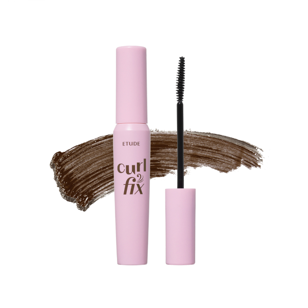 Etude - Curl Fix Mascara - 8g - 02 Brown von Etude