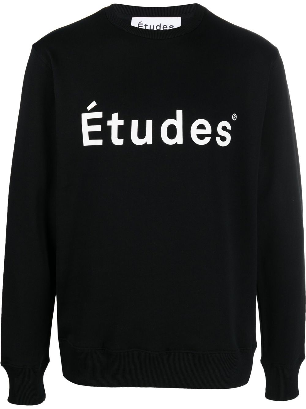 Etudes Sweatshirt mit Logo-Print - Schwarz von Etudes