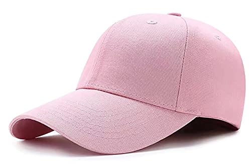 Etyepoh Baseball Cap Unisex Vintage Basecap Herren Damen Kappe Verstellbare Baumwolle Baseball Mütze (A-rosa, one Size) von Etyepoh