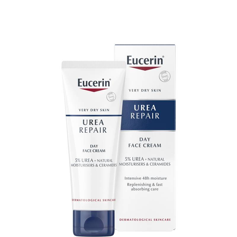 Eucerin® Dry Skin Replenishing Gesichtscreme 5% Urea mit Lactat (50ml) von Eucerin