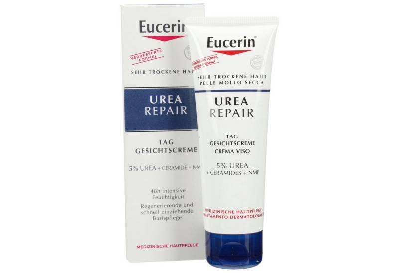 Eucerin Feuchtigkeitscreme EUCERIN UreaRepair Gesichtscreme 5% Tag 50ml PZN 15294332 von Eucerin