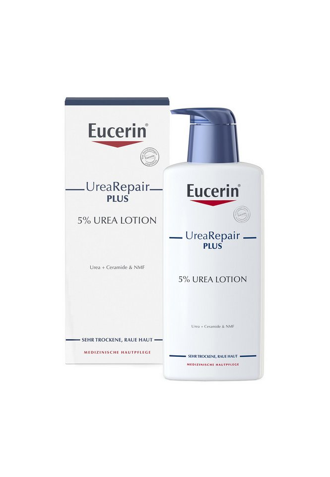 Eucerin Körperpflegemittel UreaRepair PLUS Lotion 5% – Hochwirksame Körperlotion, 1-tlg. von Eucerin