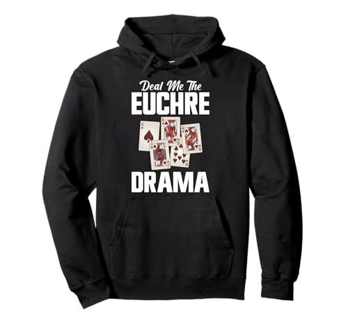 Cooles Kartenspiel Design Für Männer Frauen Euchre Turnier Pullover Hoodie von Euchre Kartenspiel Design