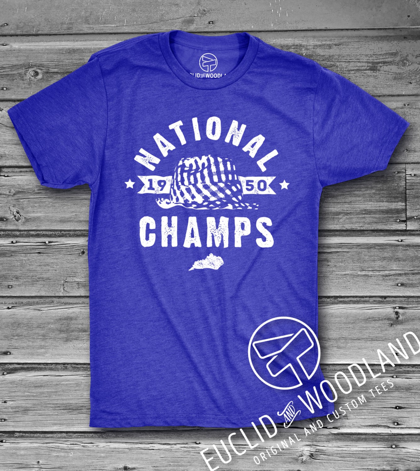 1950 National Champs T-Shirt von EuclidWoodland