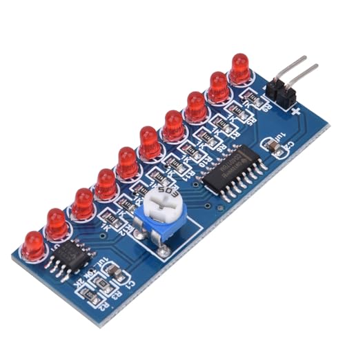 2 PCs NE555 und CD4017 LED LED Wasser FLASSING LED Blitzlampe LED -Chaser Wasser Fließendes Lichtmodul Lötkit für Elektronischen Spaß von Eujgoov