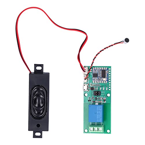 DC 5V Elechouse -Spracherkennungsmodul, Programmierbares Wort Zum Spracherkennungsmodul Wake Word Voice Control Modul DC 5V Elechouse -Spracherkennungsmodul, Programmierbares Wort Zum Spracherkennungsmodul Wake Word Voice Control Modul von Eujgoov