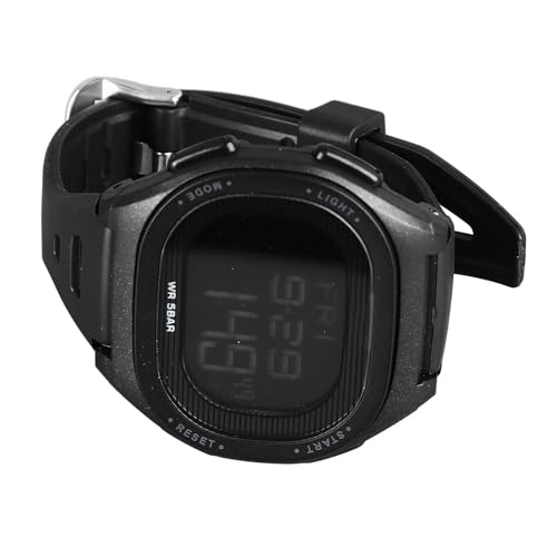 Eujgoov Digitale Uhr Multifunktionale Stoppuhr Countdown Dual Time für Outdoor -Aktivitäten Männer Frauen Geeignet Zum Schwimmen ABS Harz TPU Edelstahl von Eujgoov
