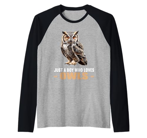 Herren Eulen Eule Raglan Herren Eulen Eule Raglan von Eulen Eule Tier Shop