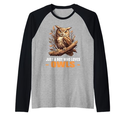Herren Eulen Eule Raglan Herren Eulen Eule Raglan von Eulen Eule Tier Shop