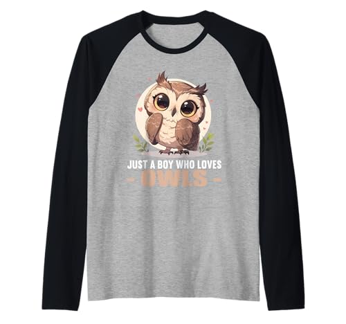 Herren Eulen Eule Raglan Herren Eulen Eule Raglan von Eulen Eule Tier Shop