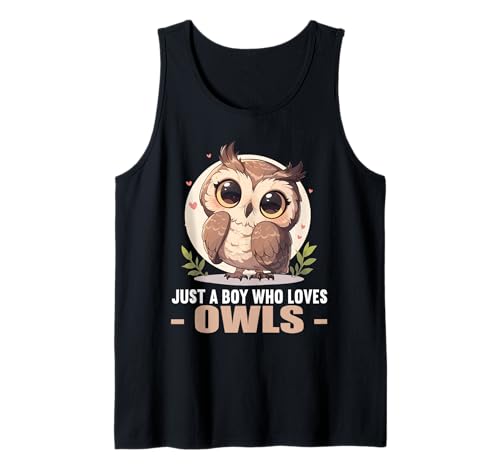 Herren Eulen Eule Tank Top Herren Eulen Eule Tank Top von Eulen Eule Tier Shop