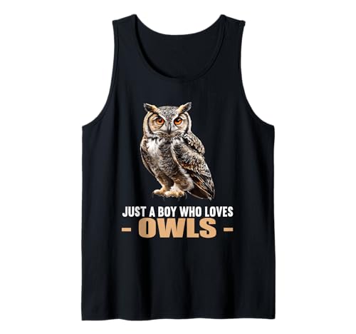 Herren Eulen Eule Tank Top Herren Eulen Eule Tank Top von Eulen Eule Tier Shop