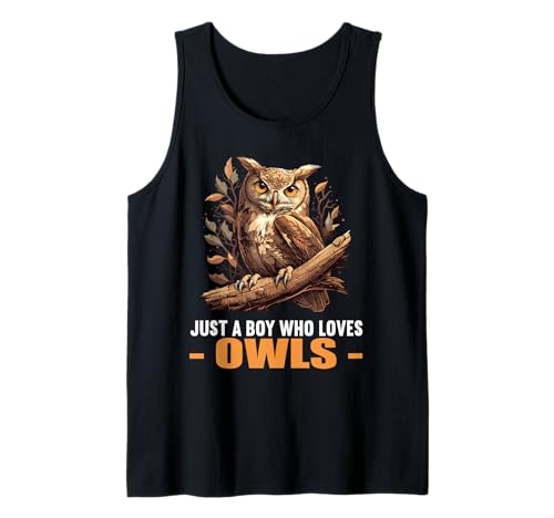 Herren Eulen Eule Tank Top Herren Eulen Eule Tank Top von Eulen Eule Tier Shop