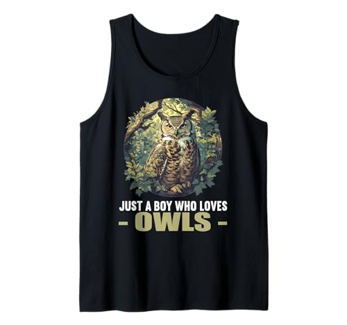 Herren Eulen Eule Tank Top Herren Eulen Eule Tank Top von Eulen Eule Tier Shop