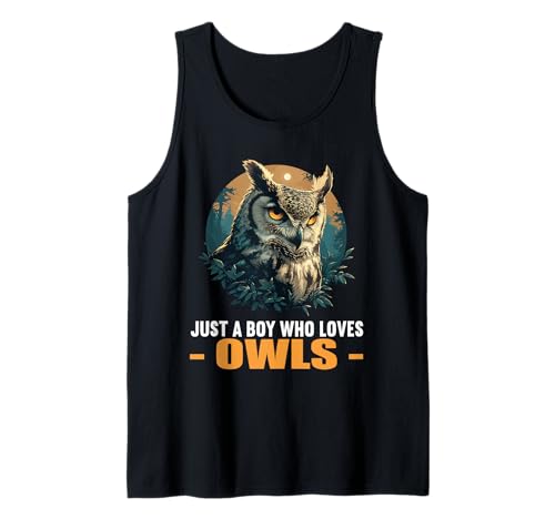 Herren Eulen Eule Tank Top Herren Eulen Eule Tank Top von Eulen Eule Tier Shop