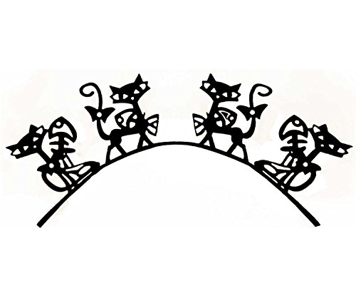 EULENSPIEGEL Wimpern 3D Kitty schwarz aus Papier von Eulenspiegel