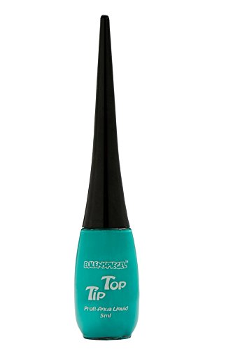 Eulenspiegel 674000 - Profi-Aqua Liquid Tip Top Pastellgrün, Pinselflasche, 5 ml, Halloween, Karneval, Mottoparty von Eulenspiegel