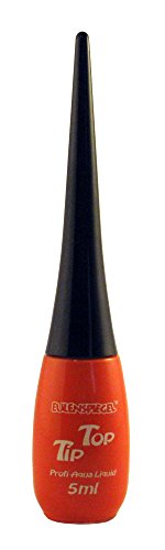 Eulenspiegel 675533 - Profi-Aqua Liquid Tip Top Goldenorange, Pinselflasche, 5 ml, Halloween, Karneval, Mottoparty von Eulenspiegel