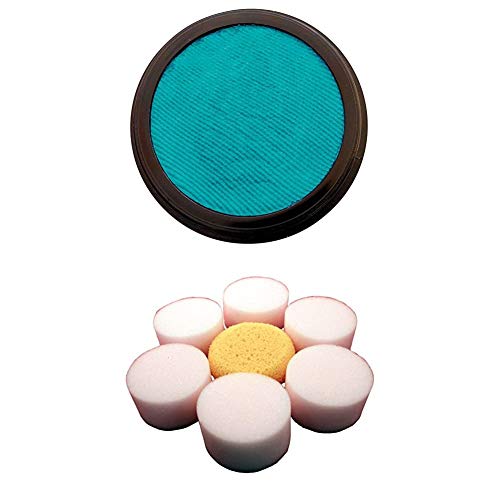 Eulenspiegel - Profi Aqua Make-Up und Schwammblume mit 7 Schminkschwämmen von Eulenspiegel