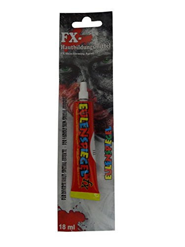 Eulenspiegel 407776 - Profi-Schminkfarben FX- Hautbildungsmittel, 18 ml, Theater, Halloween, Karneval, Mottoparty von Eulenspiegel