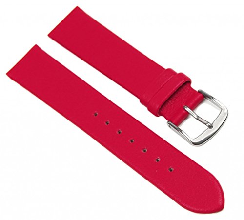 Eulit Ersatzband Uhrenarmband Lorica Band Wasserfest Rot 18mm 32061840 von Eulit