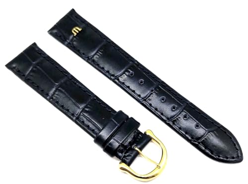 Eulit Maurice Lacroix Kroko Prägung Original Uhrenarmband 18 mm blau Schliesse vergoldet Eulit Maurice Lacroix Kroko Prägung Original Uhrenarmband 18 mm blau Schliesse vergoldet von Eulit