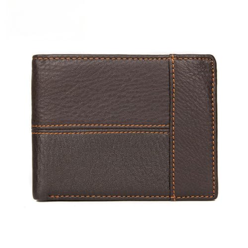 Euljcysiyu Herren Vintage Leder Geldbörse Kurz Multi-Card Geldbörse, dunkelbraun, 1 Stück Euljcysiyu Herren Vintage Leder Geldbörse Kurz Multi-Card Geldbörse, dunkelbraun, 1 Stück von Euljcysiyu
