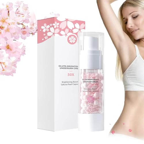 Glutabrightening Underarm Cream,Brightening Underarm Cream,Brightening Booster Pearl Capsules, Exfoliating Body Gel For Women,Body care cream (1 pcs) von Eunmsi