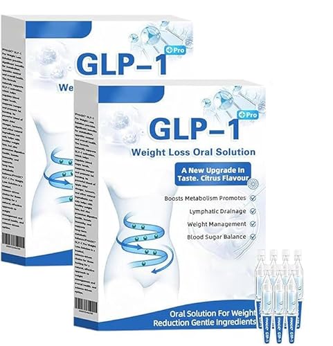 IFMAGIC GLP-1 Pro Weight Loss Oral Solution,IFMAGIC Glp-1 Oral Solution,Natural Plant Extract, Glp 1 Liquid Drops, Advanced GLP 1 Drops, for Men & Women (2 pcs) von Eunmsi