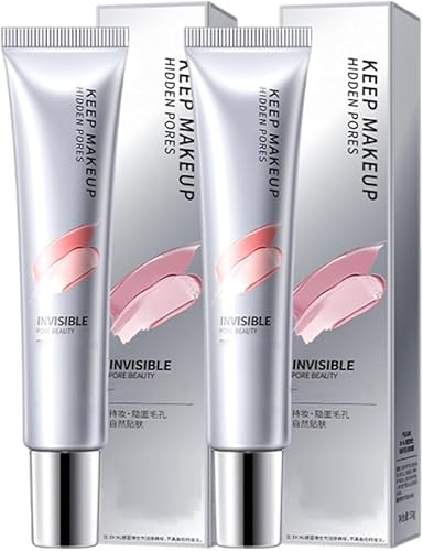 Swarous Moisturizing Invisible Pore Beauty Cream,Invisible Pore Face Concealer,Smooth Hydrating Makeup Creams,Luminizing Cream for a Flawless Natural Glow Glass Skin (2 pcs) von Eunmsi