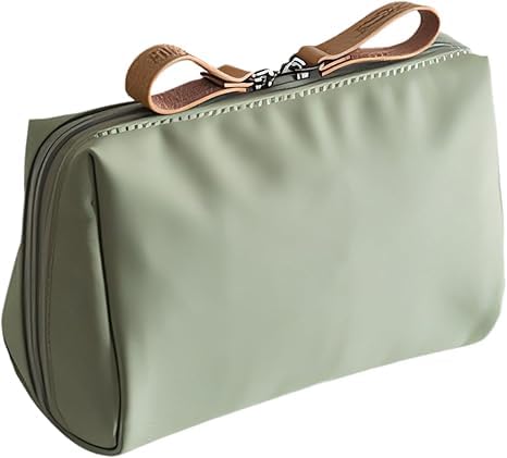 Tidynook Makeup Bag Small,Tidynook Cosmetic Bag for Purse,Portable Purse Organizer, Tidynook Lipstick Makeup Bag Mini, Travel Portable Mini Makeup Pouch Storage Bag (Green) von Eunmsi