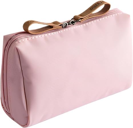Tidynook Makeup Bag Small,Tidynook Cosmetic Bag for Purse,Portable Purse Organizer, Tidynook Lipstick Makeup Bag Mini, Travel Portable Mini Makeup Pouch Storage Bag (Pink) von Eunmsi
