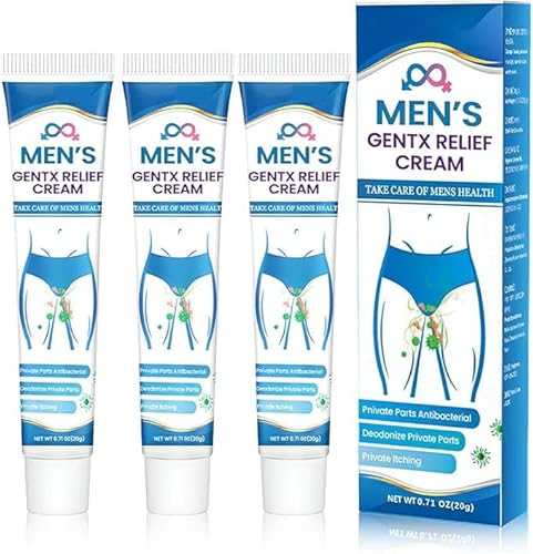 Timilk Men’s GentX Relief Cream, Quickly Relieve Itching Creams, Gentle Moisturizer for Men’s Skin Care Routine, Men Relief Cream for Men (3) von Eunmsi