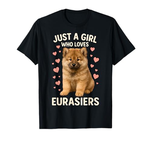 Nur EIN Mädchen, das Eurasier liebt T-Shirt Nur EIN Mädchen, das Eurasier liebt T-Shirt von Eurasier Dog