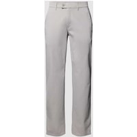 Eurex By Brax Chino in unifarbenem Design Modell 'THILO' in Silber, Größe 26U von Eurex By Brax