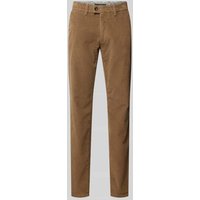 Eurex By Brax Regular Fit Cordhose mit Eingrifftaschen Modell 'JIM' in Beige, Größe 58 von Eurex By Brax