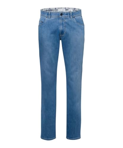 EUREX by Brax Herren PEP S Tapered Fit Jeans, per Pack Blau (Bleached 28), W36/L30 (Herstellergröße: 25U) von EUREX