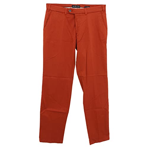 Eurex by Brax, Ex-Paul, Herren Sommer Jeans Hose Popeline Stretch Rusty Red D 50 W 34 L 32 von EUREX