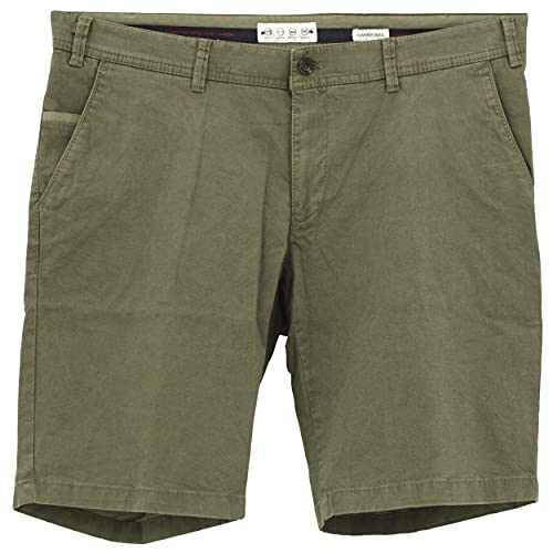 Eurex by Brax, Burt, Herren Kurze Jeans Shorts Bermudas Gabardine Stretch Khaki Meliert D 26 W 38 von Eurex by Brax