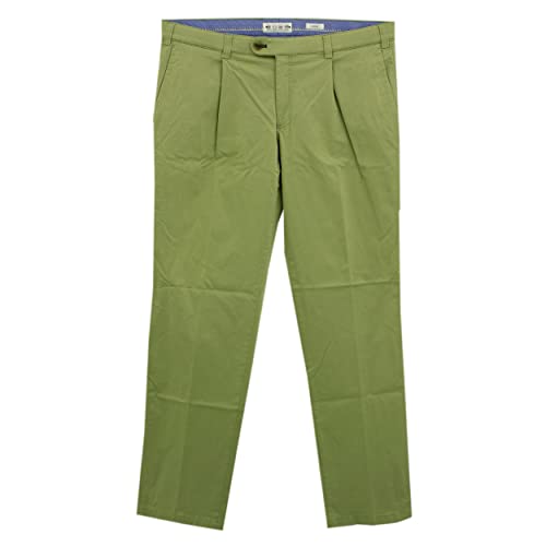 Eurex by Brax, Luis S, Herren Sommerjeans Hose Popeline Stretch Khaki D 58 W 42 L 34 von Eurex by Brax