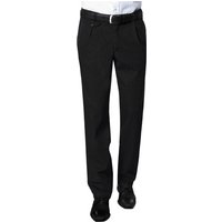 Eurex by Brax Herren Bundfaltenhose schwarz Baumwolle von Eurex by Brax